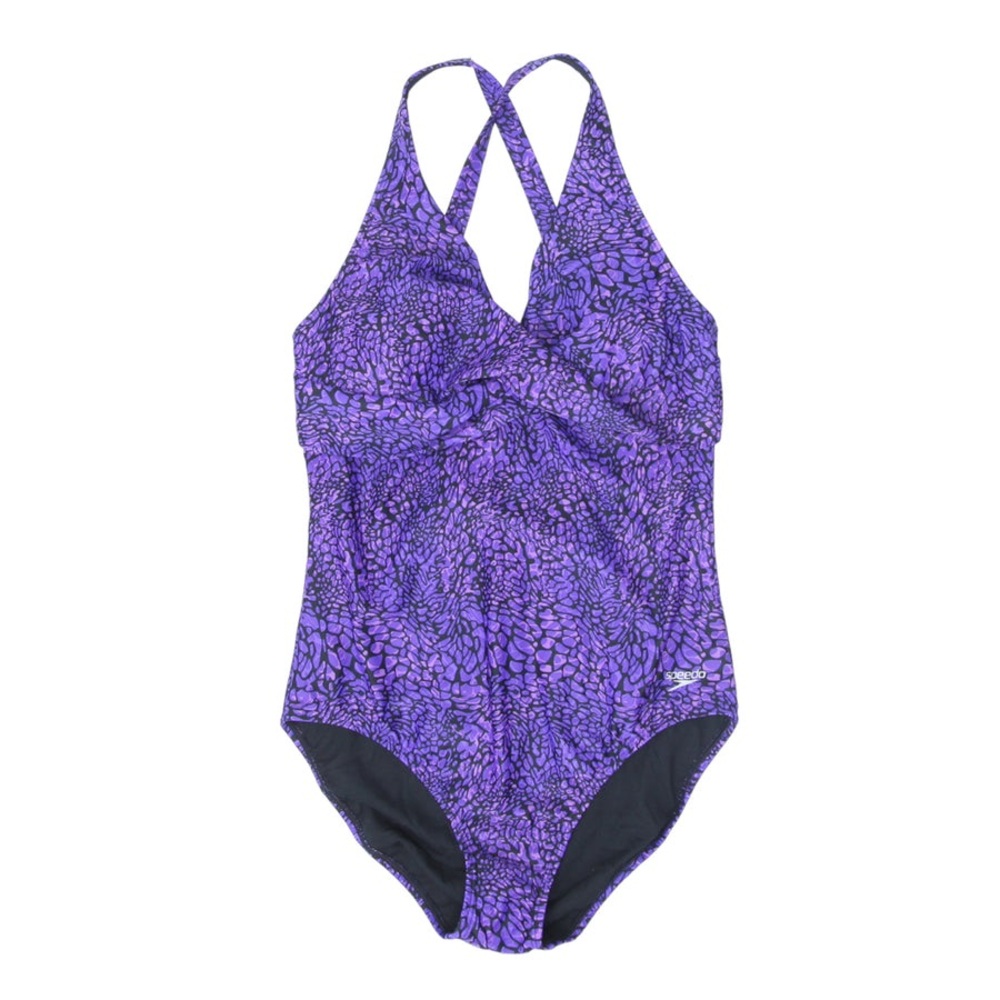 Speedo | Purple One Piece Swimsuit- 10